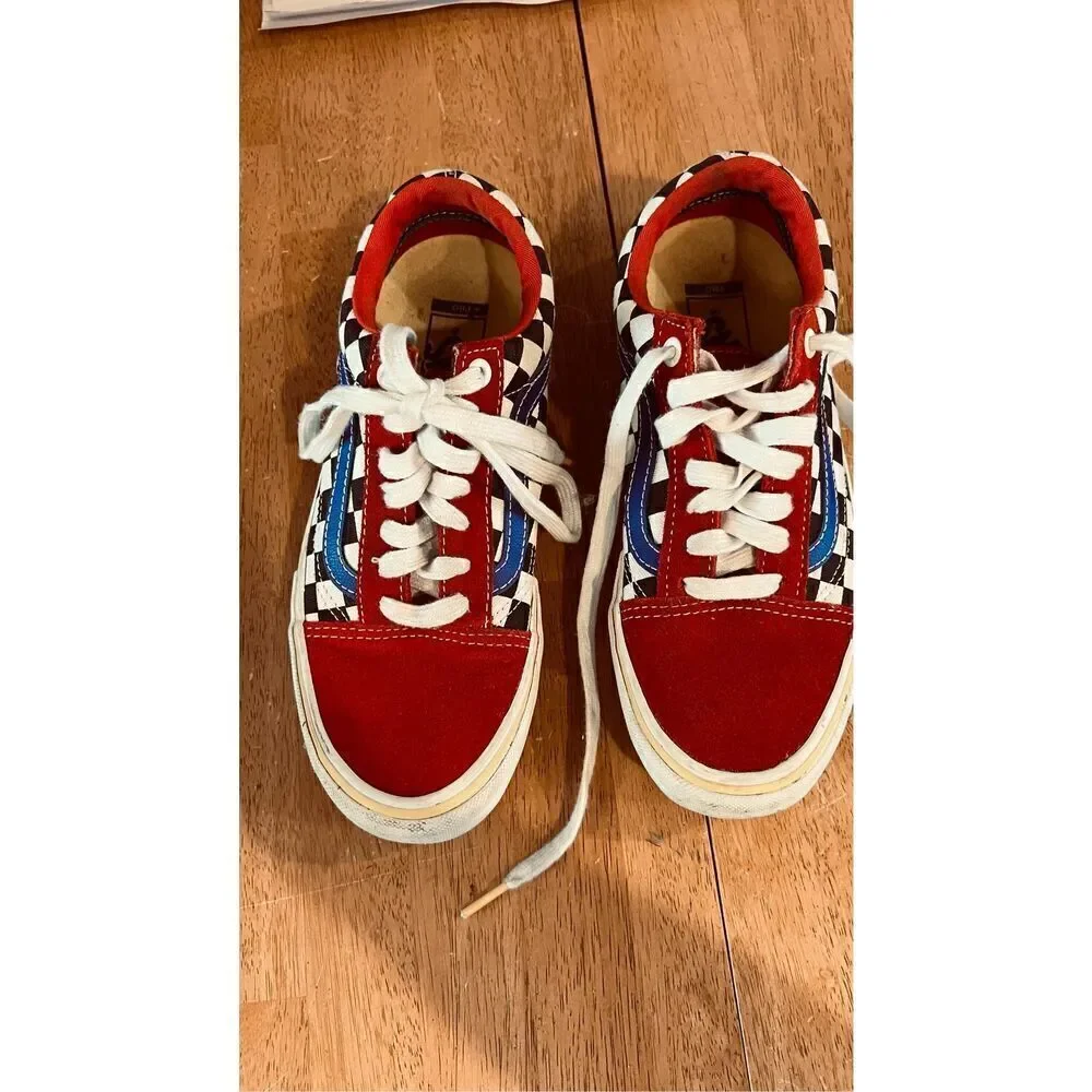 Vans Old Skool Pro Brighton Multi Color Mens SZ 5.5 Rare Skate Shoes